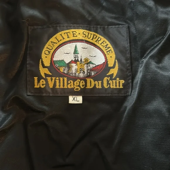 Leather Jacket Size Large - Picture 3 of 6